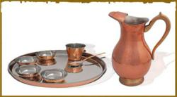 Dinnerware set for Indian recipe food